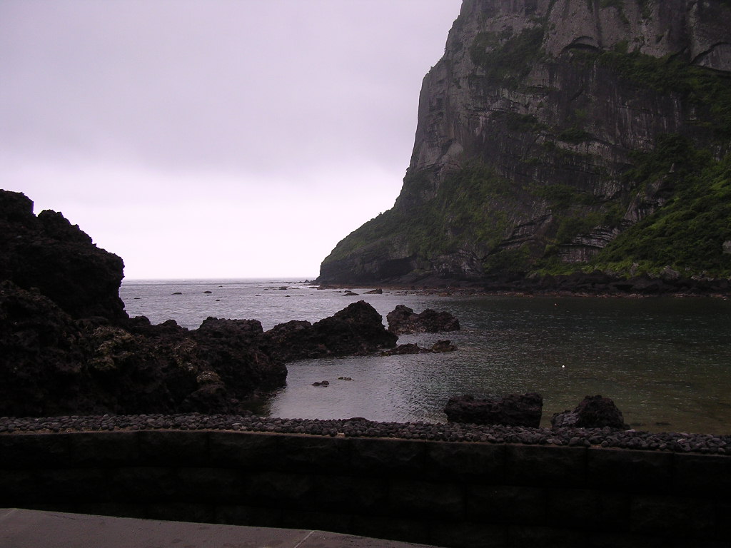 Una baia dell'isola di Cheju